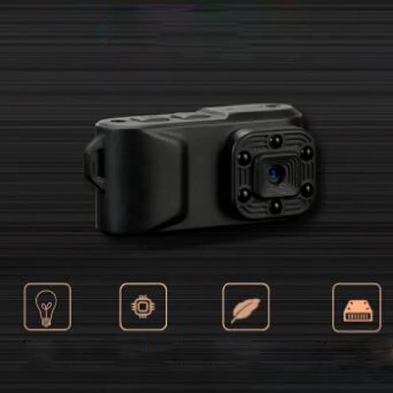SS8 Mini DV DVR 1080P HD мини камера цифровой видеорегистратор веб-камера Черный с держателем