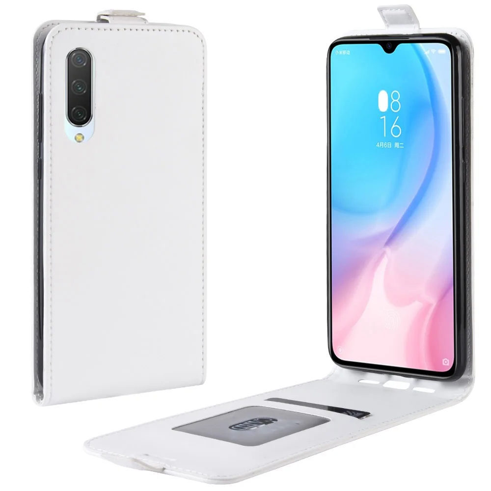 Для Xiaomi Mi 9 Lite чехол-книжка вертикальный из искусственной кожи чехол для Xiaomi Mi 9 Lite чехол с отделением для карт Магнитный защитный чехол для телефона