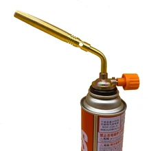 Pistolet de soudage Portable au gaz Butane, avec tiges de soudage, flammes de Barbecue réglables, buse d'allumage, briquet