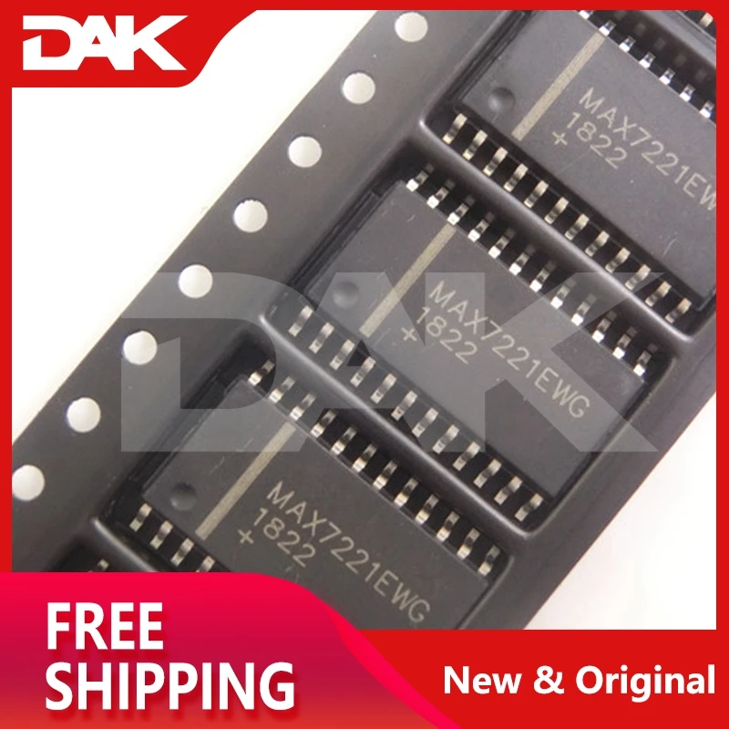 5 шт. MAX7221EWG ICDRVR DSPLY светодиодный 8DIG 24SOIC IC чип