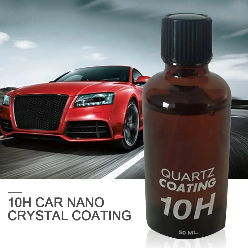 Набор глянцевых керамических автомобильных покрытий, полировка против царапин для автомобиля, внешний уход за краской, герметик 10H жесткость 30 мл(1 шт