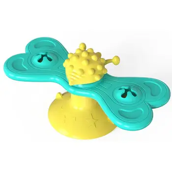 

Cat Whirling Windmill Catnip Tickle Toy Turntable Massage Interactive Puzzle