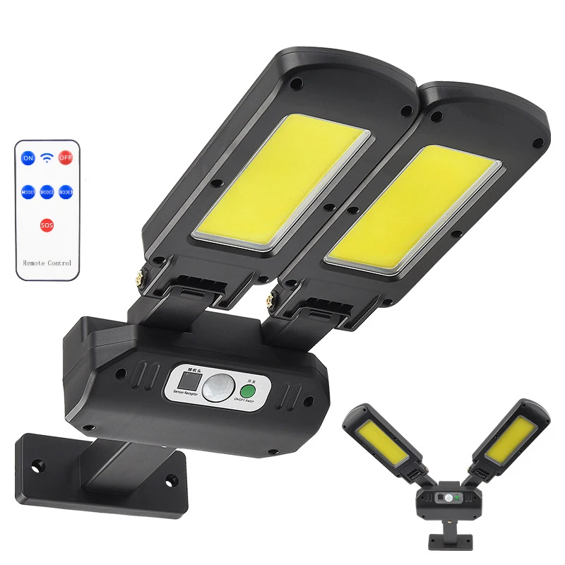 

Cob Split Two-Sided Solar Wall Light, Outdoor Garden Light, Human Body Induction Garden Street Light