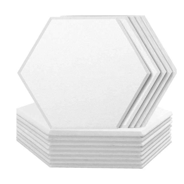 20 Pcs Acoustic Panel Sound Insulation Board,Hexagon Sound ...