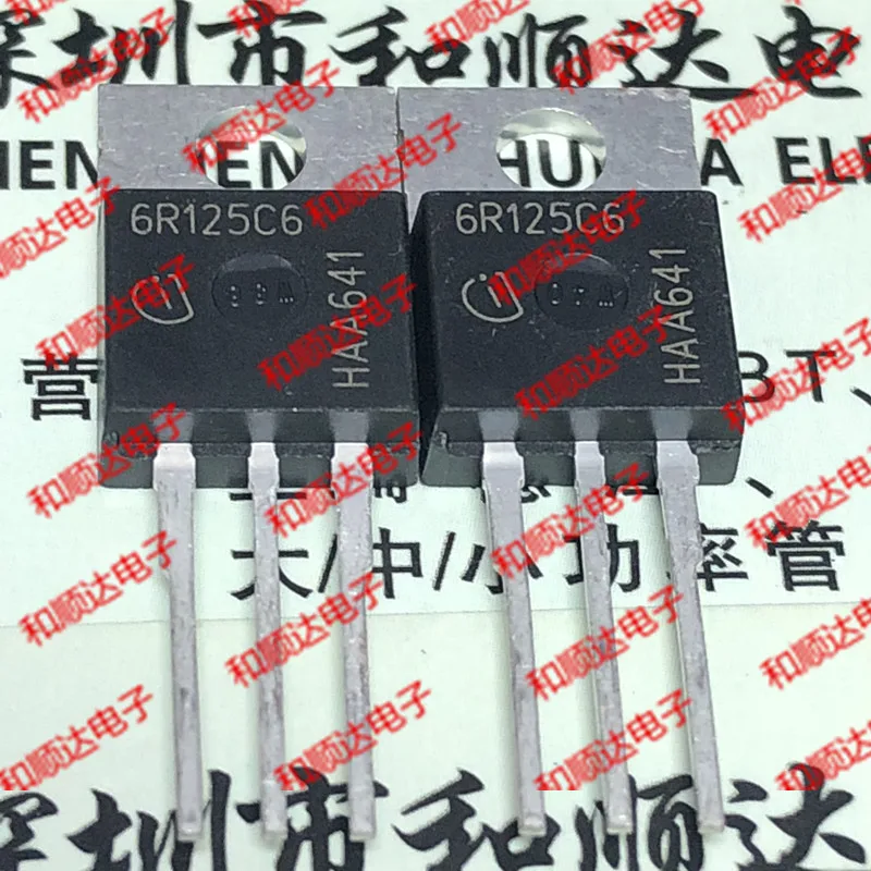 5 шт./лот 6R125C6 IPP60R125C6-220 600V 30A