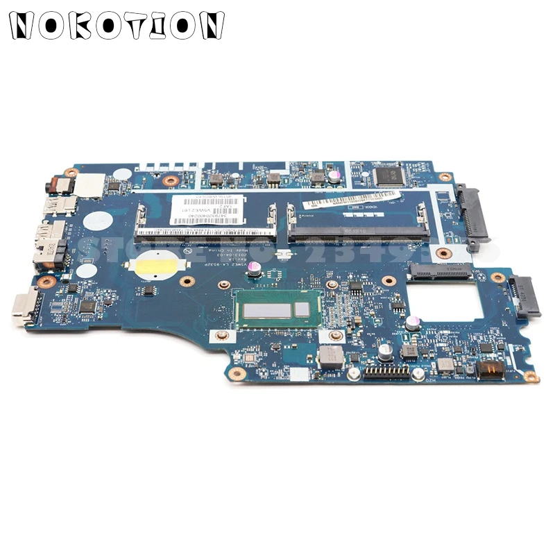 NOKOTION NBMFM11008 NB. MFM11.008 для acer aspire E1-532 E1-532P E1-572 Материнская плата ноутбука V5WE2 LA-9532P SR16Z i7-4500U Процессор