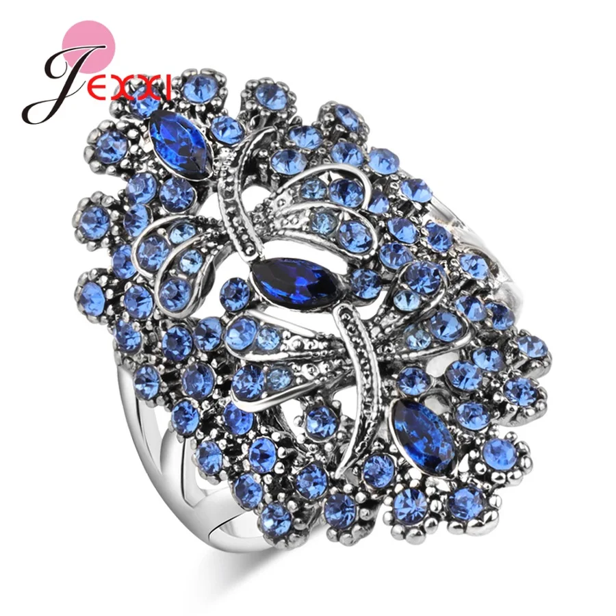 New Arrival Women Gorgeous 925 Sterling Silver Finger Rings For Sale Brilliant Wedding Wholesale | Украшения и аксессуары
