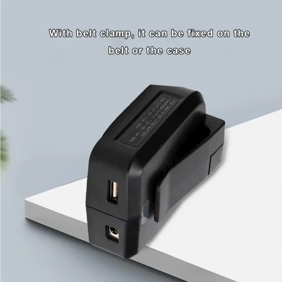 100-240V Battery Converter with USB& Charging Performance for Makita 18V LXT Batteries Battery Charger for Makita 18V LXT