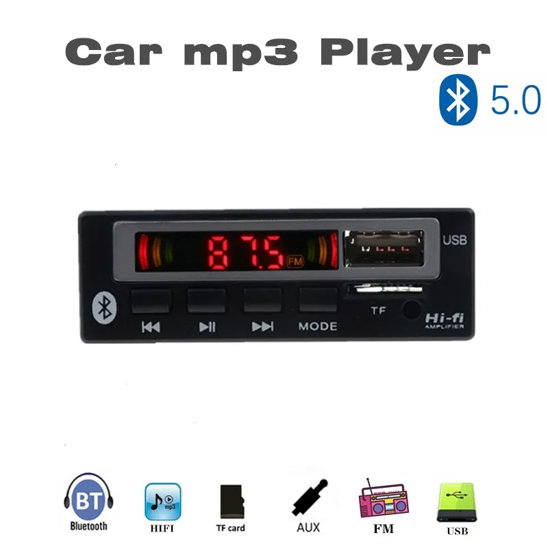 

2019 MP3 WMA Decoder Board MP3 Player Car Audio USB TF FM Radio Module Wireless Bluetooth 5V 12V Remote Control For Car