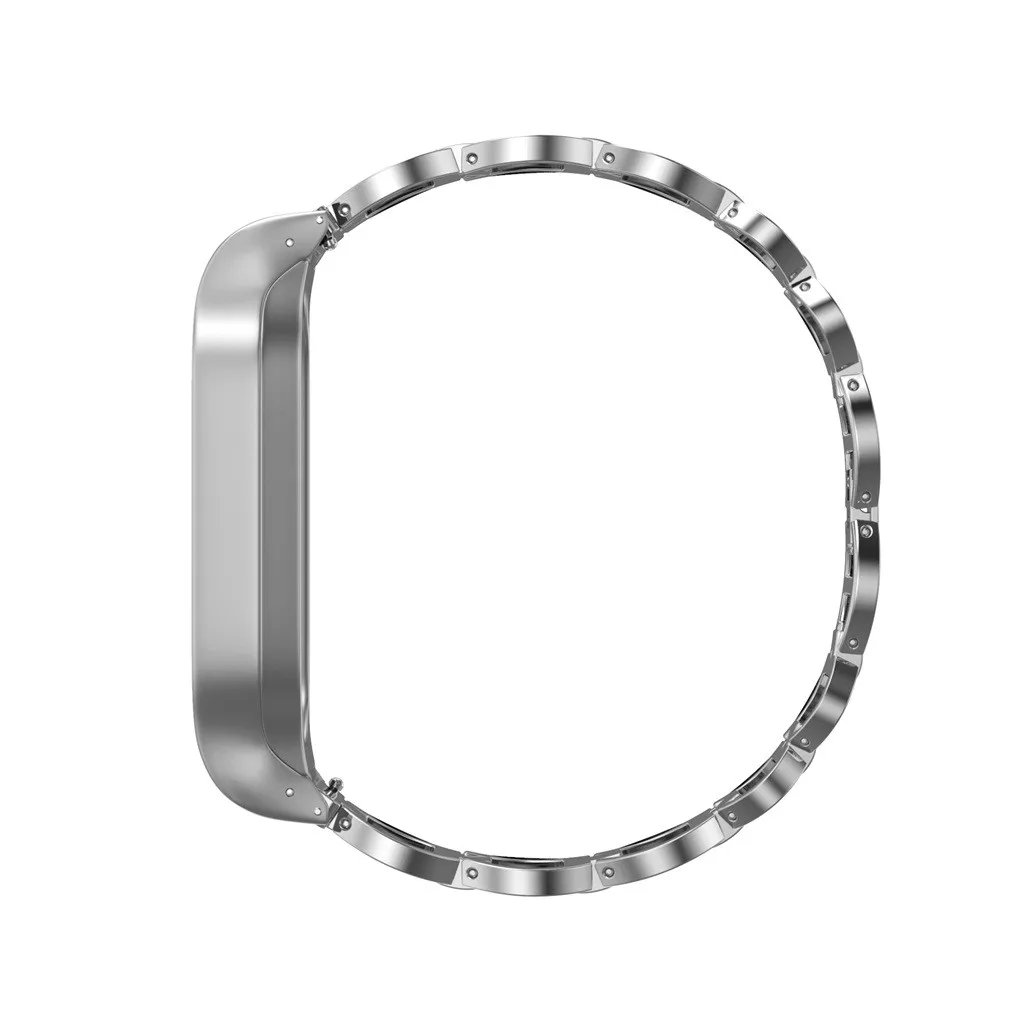 Легкий браслет из нержавеющей стали для Xiao mi, браслет с цепочкой, Смарт-часы, ремешок для Xiaomi mi, 2 браслета, ремешок# G1