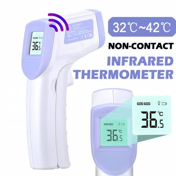 

In Stock!! Non-contact Infrared Thermometer Digital Laser Forehead thermometer LCD Backlight Temperature Measurement