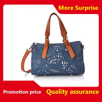 

Spanish Brand Women's Hand Bag Cutout Shoulder Bag Postman Hand Over-the-Shoulder Bag Casual Tote Boston Handbags Bolso Mujer