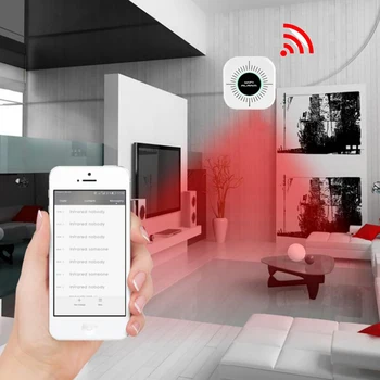 

WiFi Home Intelligent Burglar Alarm Security System Siren Window Door Sensors Motion Alarm with Remote Control