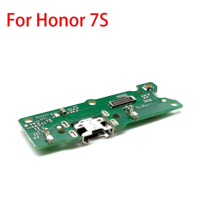 USB разъем для зарядки порт док-станция гибкий кабель для huawei Honor 6A 7S 6X 7X V10 5C 6C 8A Pro 7C 7A глобальная версия GR5 - Цвет: For Honor 7S