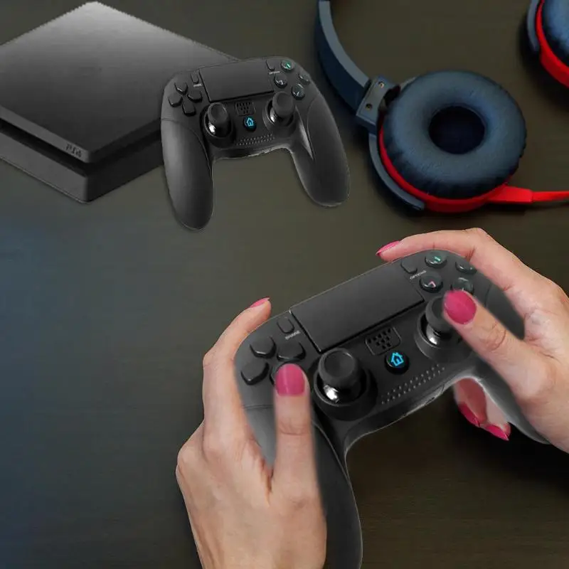 Bluetooth контроллер для PS4/PS3 геймпады прочный встроенный рог и 3,5 мм разъем для наушников Беспроводные джойстики двойной вибрации