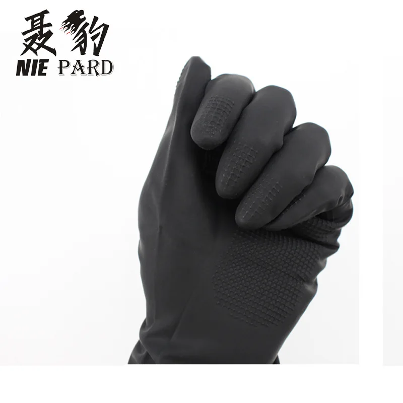 Guantes resistentes al calor para peluquería, alisador de pelo permanente, herramientas de peinado DIY, antideslizantes para teñir el cabello