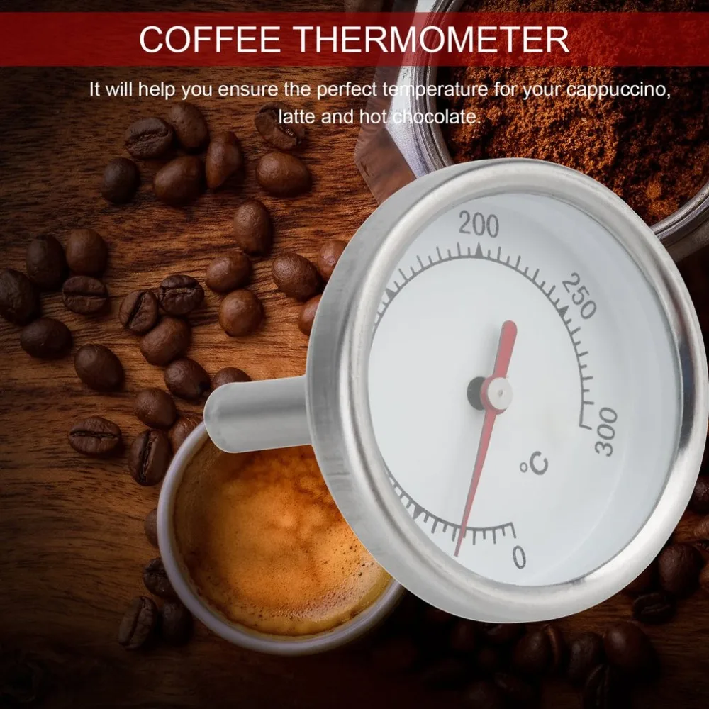 Мгновенное чтение ремесло нержавеющая сталь кухня еда приготовления кофе молоко вспенивание термометр практичный Кухонный Термометр