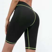 Высокое качество, женские шорты для йоги, для бега, для тренировок, эластичные, с принтом, для йоги, короткие леггинсы