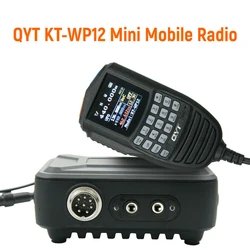 QYT KT WP12 – Mini Radio Mobile 25W 200 canaux VHF UHF double bande pour voiture 