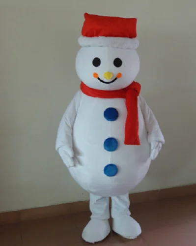 

Snowman Mascot Costume Suits Cosplay Party Game Fancy Dress Outfits Advertising Promotion Carnival Halloween Easter Adult Parade