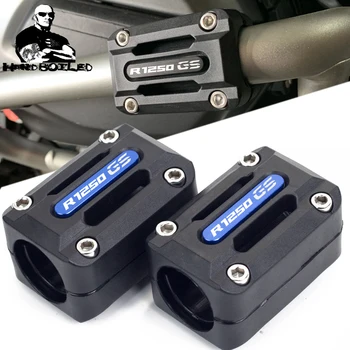 

1 Pair Motorcycle Engine Crash Bar Protection Bumper Decorative Guard Block For BMW R1250GS HP R 1250 GS ADVENTURE LC 2018-2020