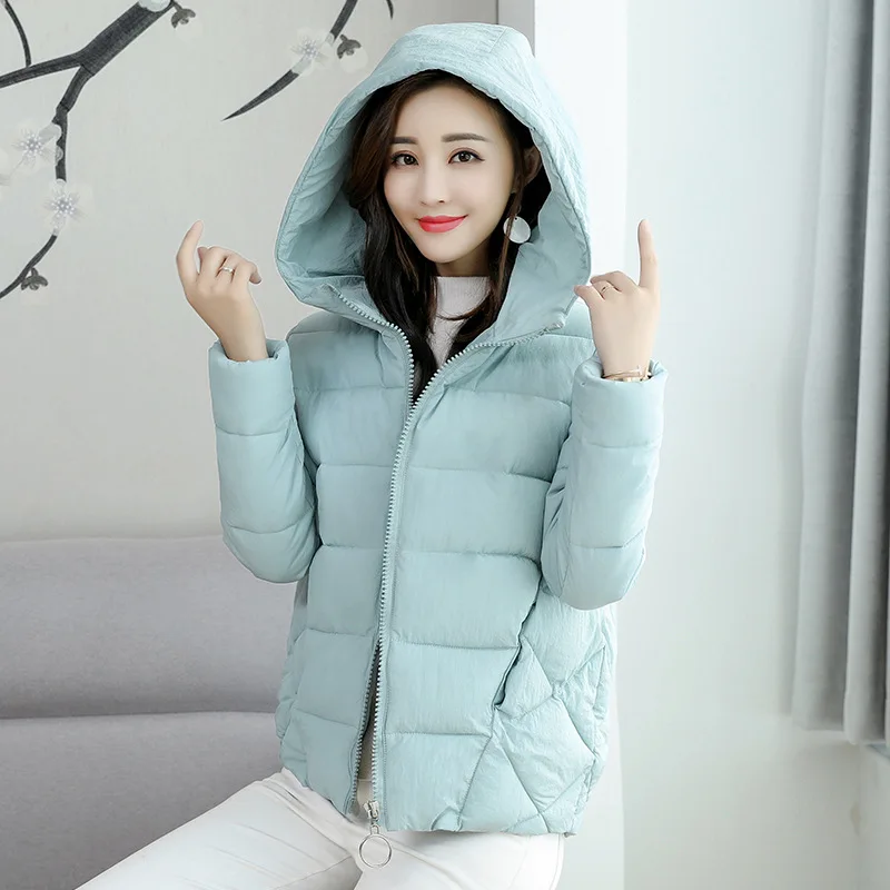 

L-6xl 210 Extra-large jiahe you Short New Style Korean-style down Jacket Cotton-padded Clothes Coat Fashion WOMEN'S Cotton Padde