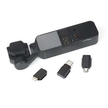 

Smartphone Osmo Pocket Adapter Phone Connector Micro USB TYPE-C Lightning Android iOS Connector for DJI OSMO Pocket