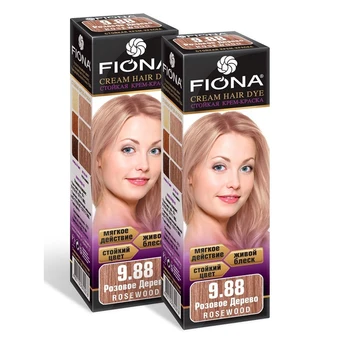 

Cream hair color Fiona, 9.88, Rosewood, 2 pcs