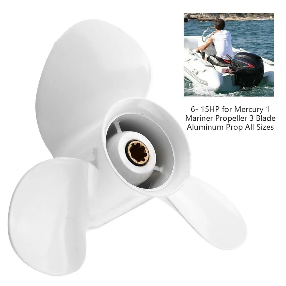 

High Quality 9 1/4X11 for Yamaha 8 Tooth Spine Aluminium Propeller Propellers 15Hp Propellers 9.9 Hp Propellers