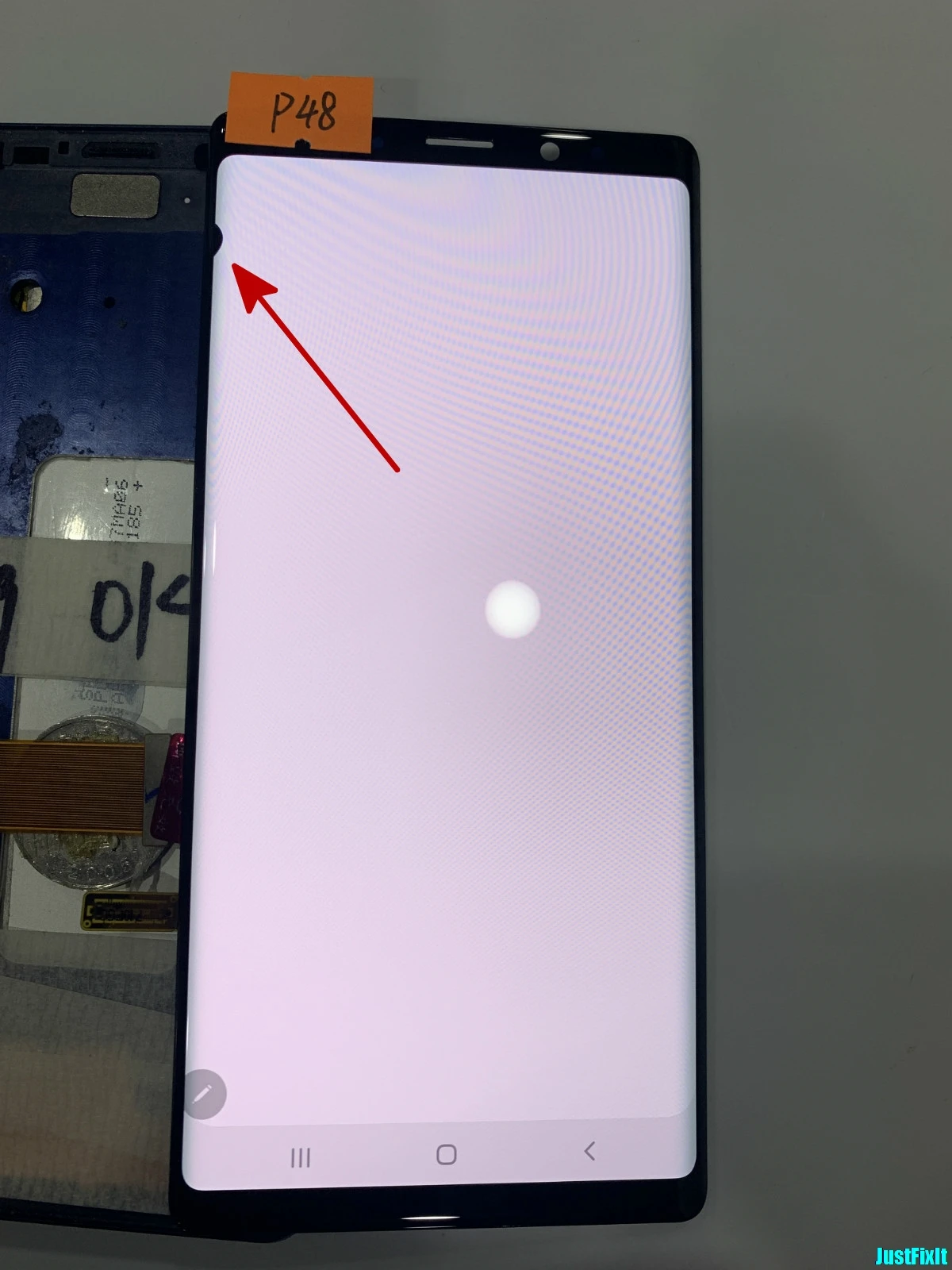 Для samsung Galaxy Note 9 ЖК-дисплей кодирующий преобразователь сенсорного экрана в сборе N960 N960F N960D N960DS ЖК-дисплей с дефектом - Цвет: P48