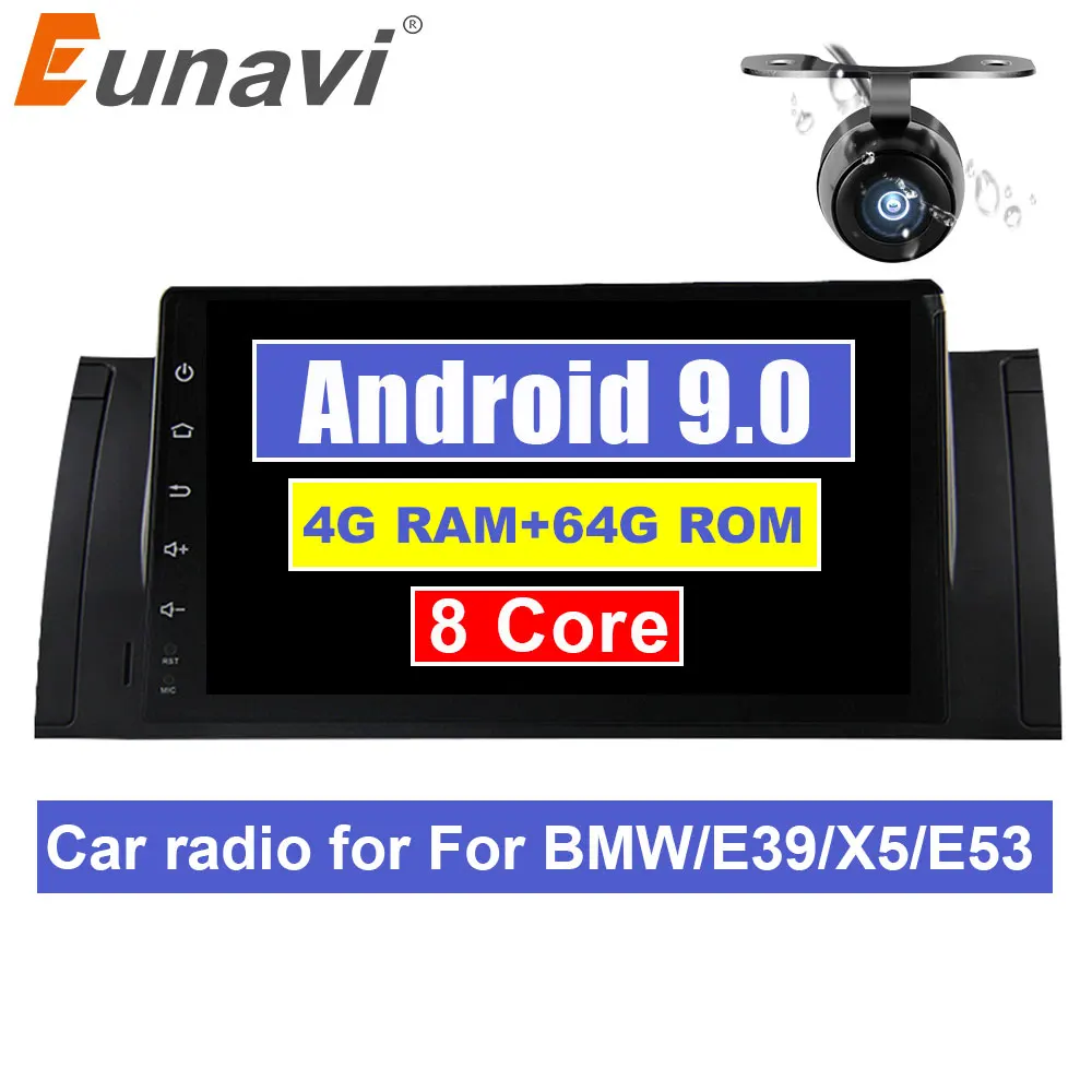 Excellent Eunavi 1 din 4GB 64GB Car Multimedia Radio Player Octa Core Android 9.0 GPS Stereo System For BMW/E39/X5/E53 3G 4G Wifi NO DVD 0 Excellent Eunavi 1 din 4GB 64GB Car Multimedia Radio Player Octa Core Android 9.0 GPS Stereo System For BMW/E39/X5/E53 3G 4G Wifi NO DVD 0