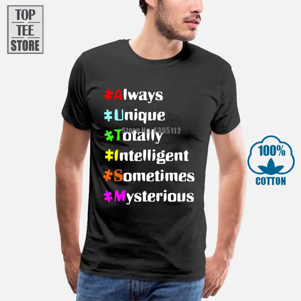 

100% cotton Clothing Autism Definition Men'S Premium T-Shirt Custom Shirts O-Neck T Shirt Male Casual Tops Tee