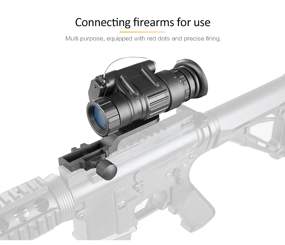 PVS14 ночного видения очки Монокуляр 200 м Диапазон Инфракрасный ИК NV охотничий прицел с креплением ночного видения прицелы