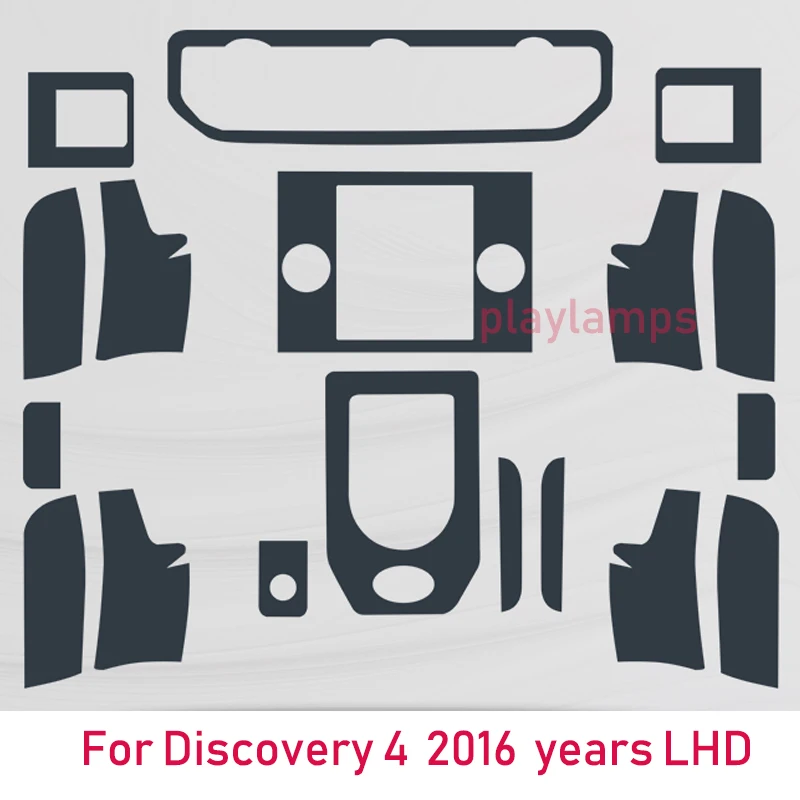 Автомобильные наклейки s для Land Rover Дискавери 4 прозрачная Акция ТПУ наклейки "фильмы" центральная консоль для Land Rover аксессуары