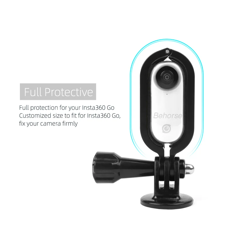 Регулируемый Полностью Защитный металлический адаптер для Insta360 Go с рамкой 1/4 адаптер для Insta360 Go аксессуары для экшн-камеры