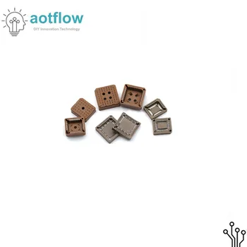 

10PCS/Lot PLCC IC socket PLCC32 PLCC44 SMD DIP PLCC Socket adapter