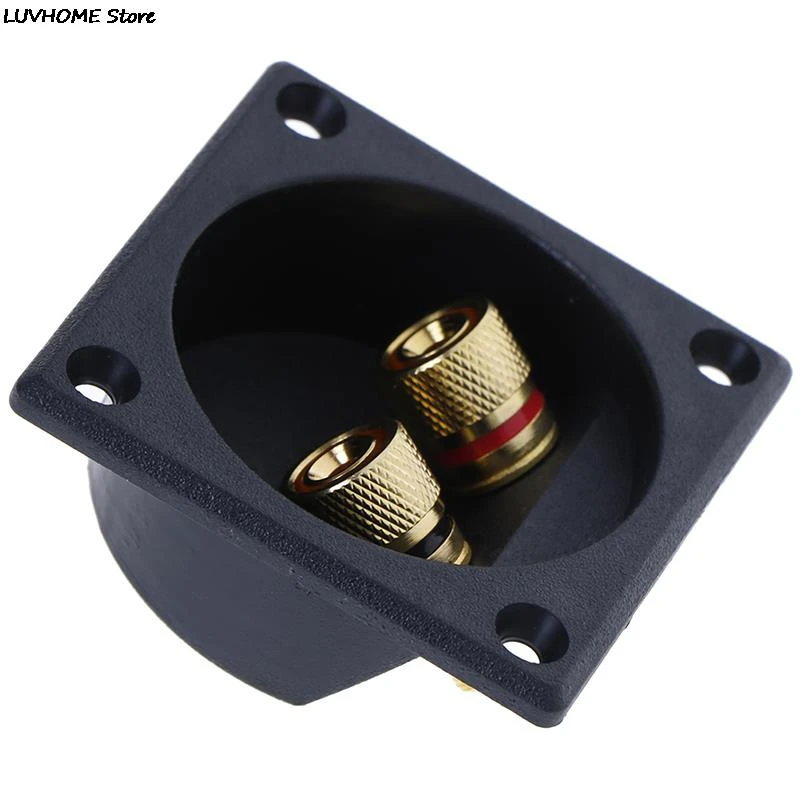 Car Stereo Speaker Box Terminal Round Spring Cup Connector Subwoofer