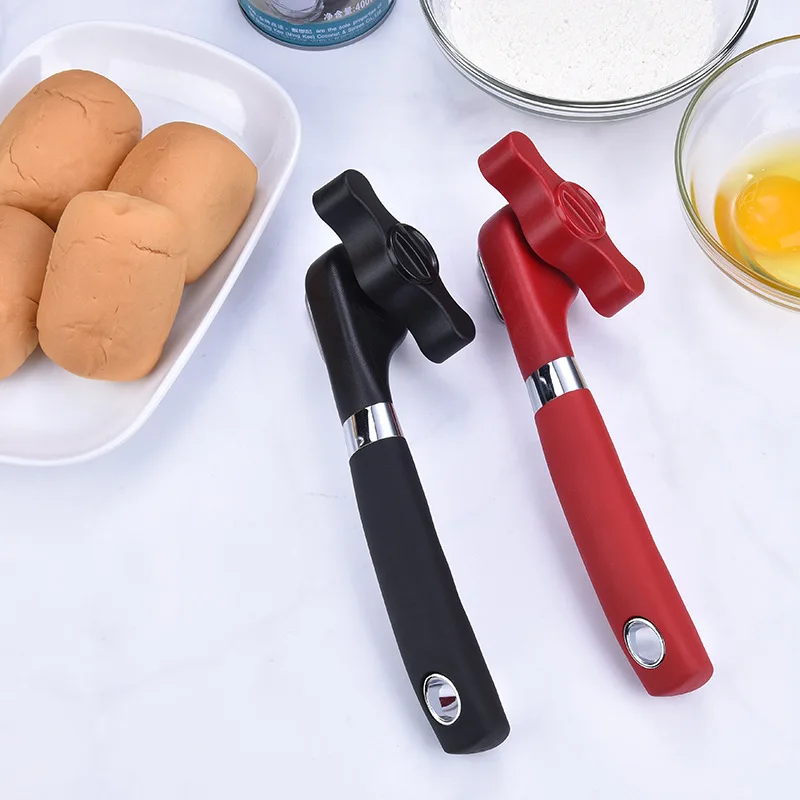 Single Handle Can Safe Can Opener Kitchen Can Plastic Can Opener Manual