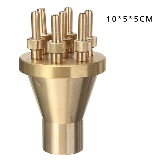 1In Dn25 Állítható Rézkút Fúvóka Spray -Sprinkler A Kerti Tóhoz Kiváló Minőségű Virág Szökőkút -Fej - Image 2