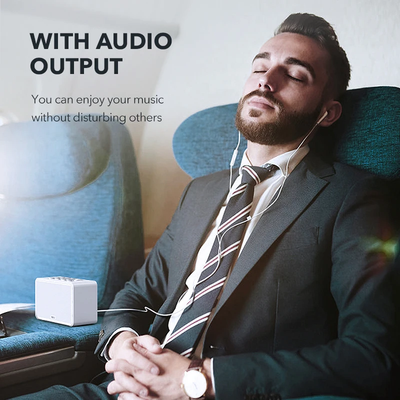Mifa C10 звуковая машина для сна белый звуковой динамик с 24 песнями звук природы и