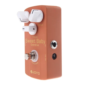 

Joyo JF-36 Sweet Baby Electric Guitar Effect Pedal with Low Gain Overdrive Effect & Focus Knob