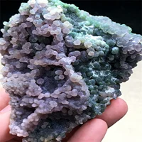 Natural Grape Agate Chalcedony Crystal Mineral J, Home Decoration 2