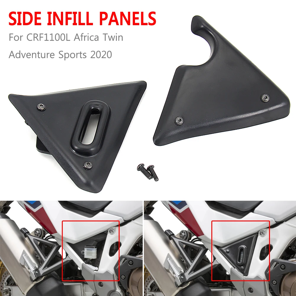 

Для Honda CRF1100L CRF 1100L Африка Twin Приключения спортивный 2020 мотоцикл украшения боковой заливки Панель обтекатель протектор комплект