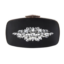 JULY'S SONG женский вечерний клатч с кристаллами и бриллиантами, цветок, свадебная сумочка, кошелек, элегантная сумочка, свадебная сумка