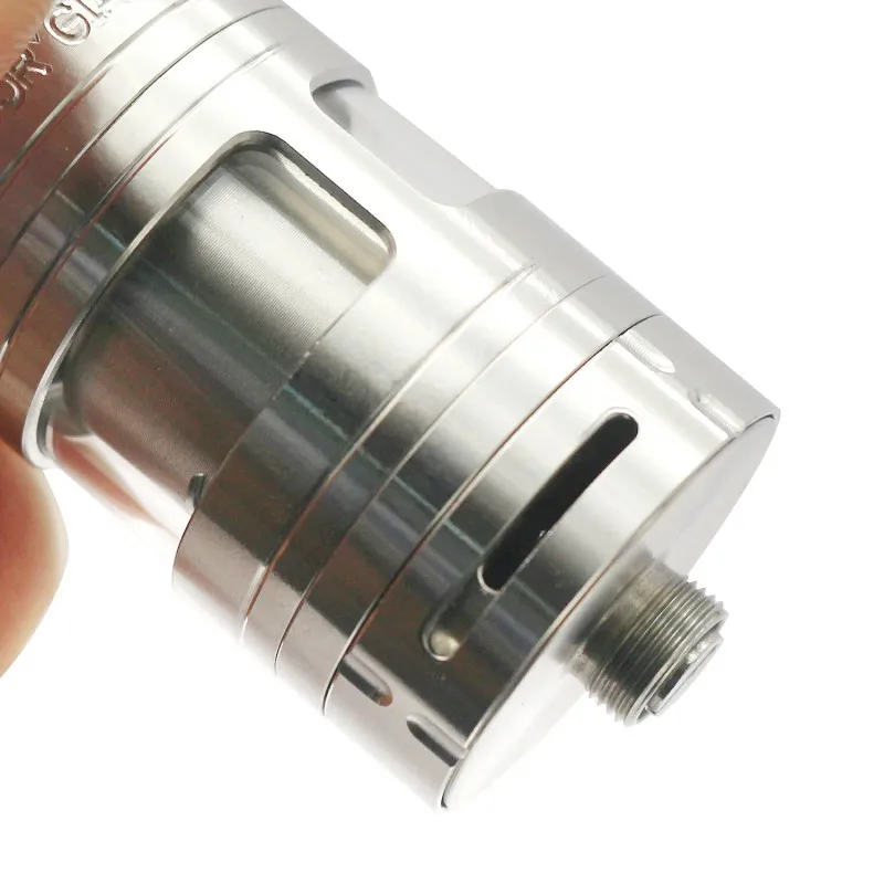 Пара гигантский V6S RTA 5,5 мл/7 мл 23 мм Tank Atomizer одновитковая катушка Топ заполнение нижней воздуха Системы подходит пара гигантский Mod