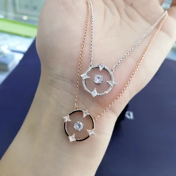 

MINA BEAR 2019 SWA New Women NORTH Fashion Wild Women Necklace 5488400 5497232 Necklace Couple Anniversary Married Free Shipping