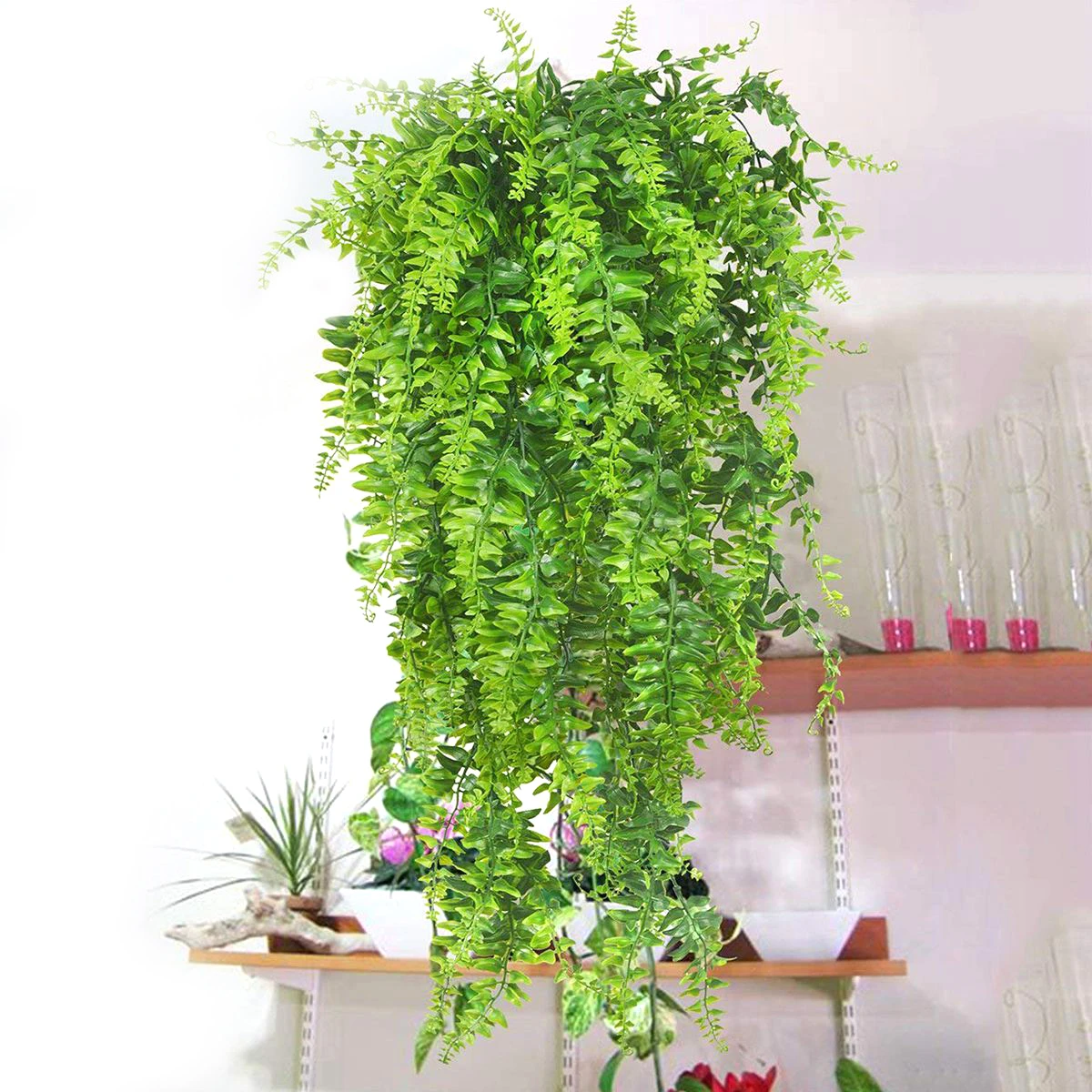 Plante artificielle en rotin perse, fausse vigne en plastique pour  décoration de Bar de Club de jardin, fausse plante de décoration murale |  AliExpress
