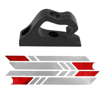 

Electric Scooter Front Hook Hanger Helmet Pocket Claws for Xiaomi Mijia M365 Pro & Reflective Stickers