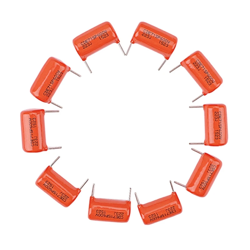 Stock .022uf 600v Sprague Guitar Tone Capacitors guitar tone capacitors 715P Orange Drop Capacitor Caps Guitar Tone Cap Capacitors