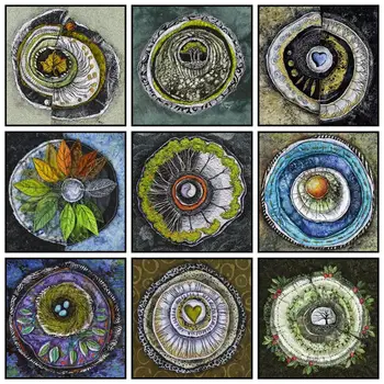 

Diamond Painting Mandala Full Square/Round Drill Mosaic Picture of Rhinestones Art 5D DIY Diamond Embroidery Home Decoration